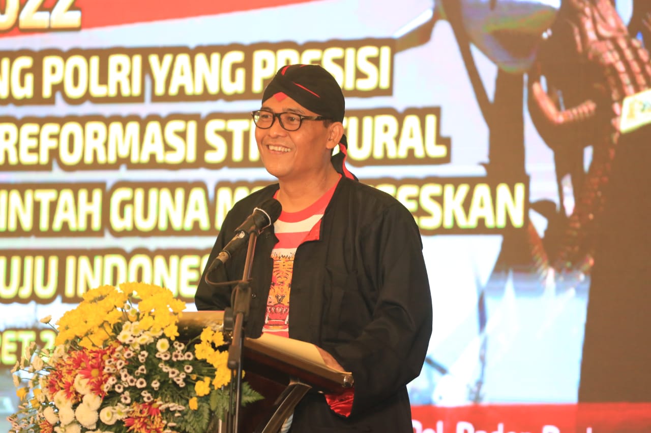 Irjen Argo Yuwono Buka Rakernis Logistik Polri Untuk Indonesia Maju