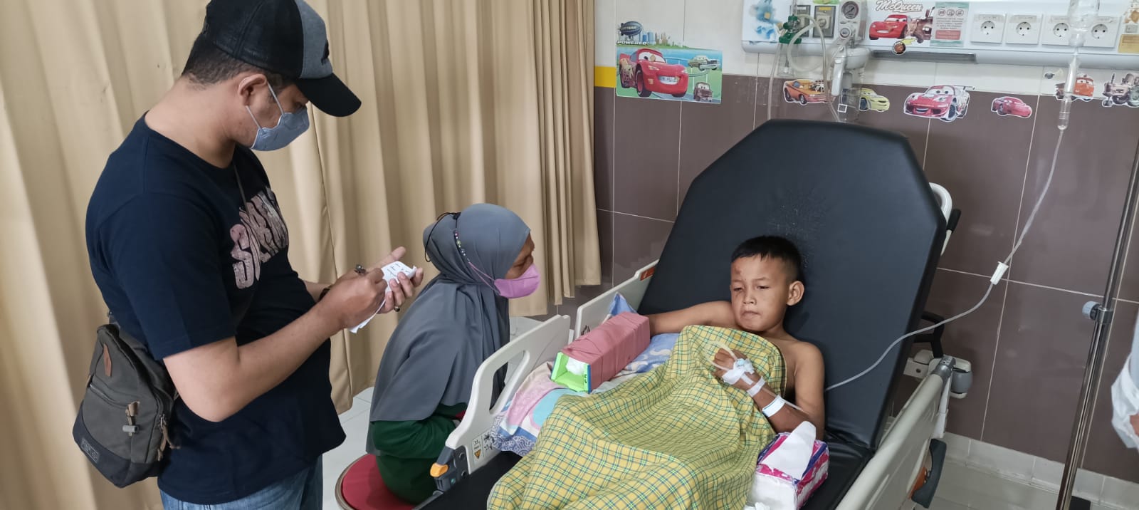 Akibat Ledakan Mercon ,Tangan Seorang Bocah di Kediri Hancur