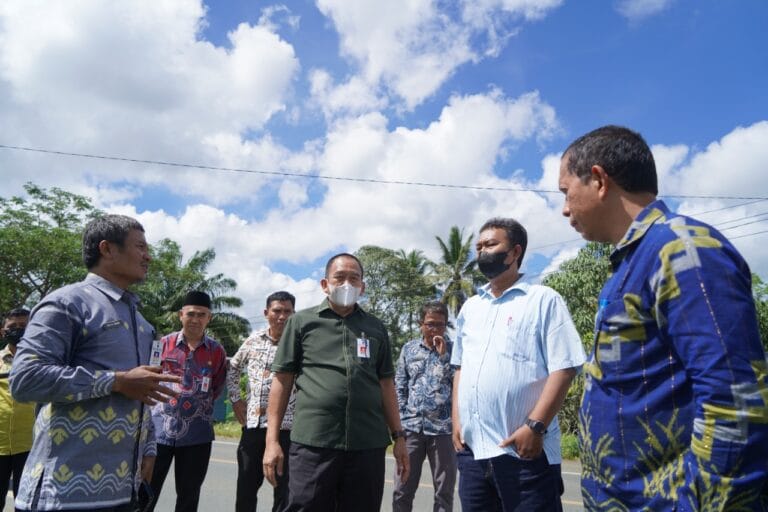 Tim Kemenaker Survey Lokasi Pembangunan UPTP BLK di Tanbu