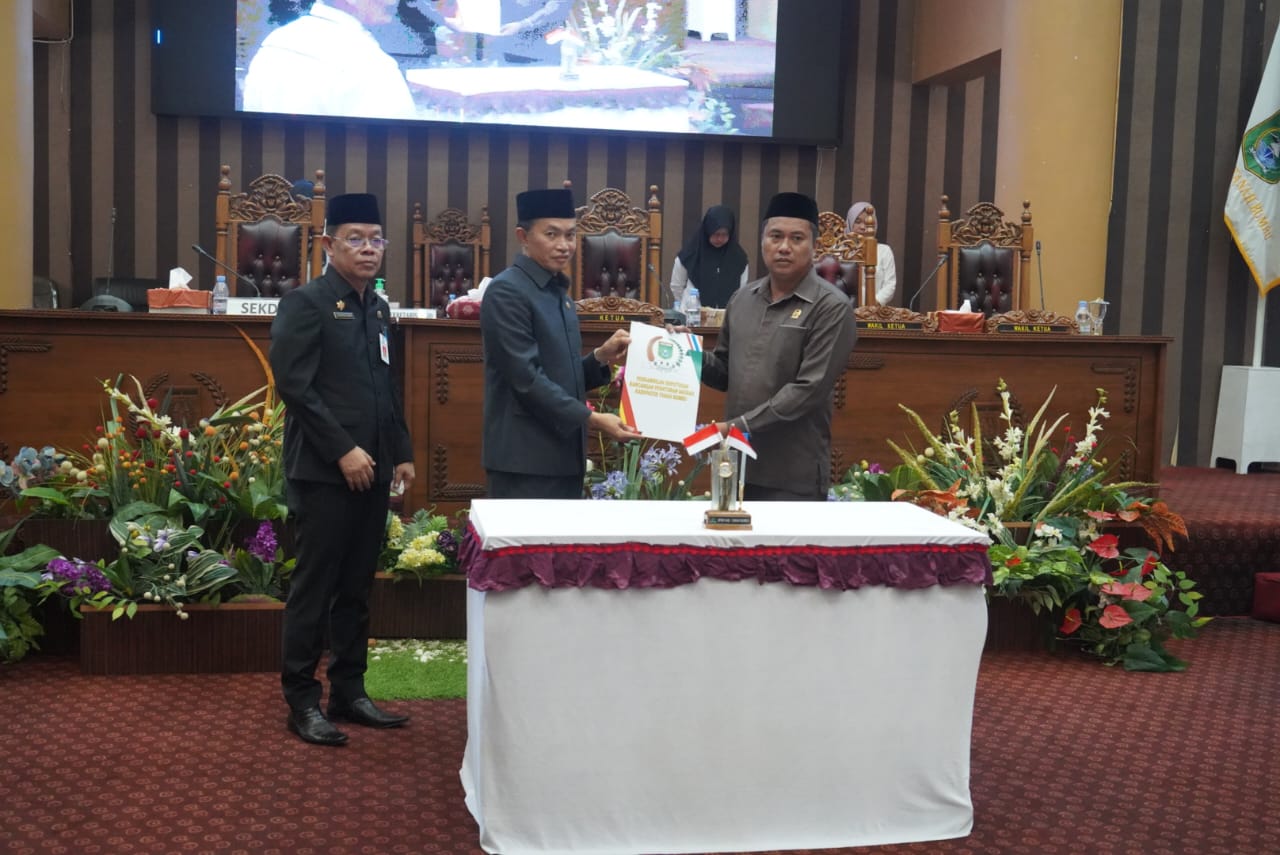 Eksekutif Bersama Legislatif Sepakati Perubahan RTRW Kabupaten Tanbu