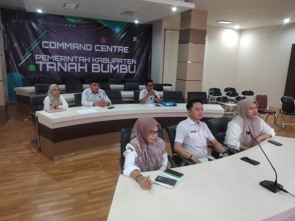 Pemkab Tanbu Ikuti Rakoor Pengendalian Inflasi Daerah Tahun – 2024