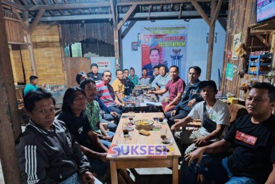 Ngopi Gayeng, Relawan BAHAR Dukung Ahmad Baharudin Sebagai Cabup Tulungagung di Pilkada 2024