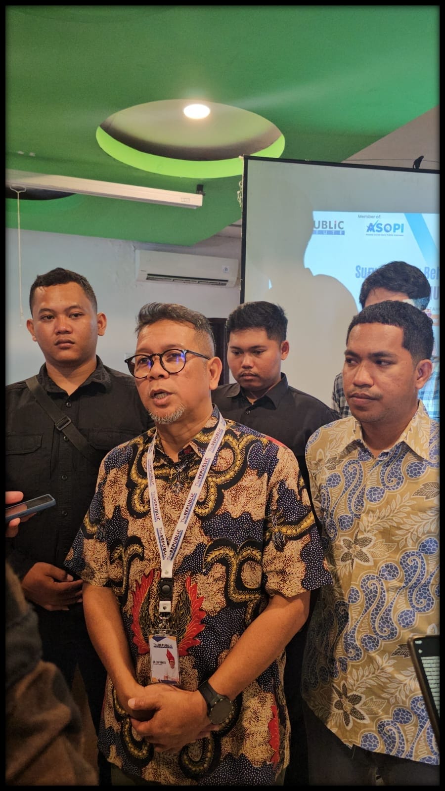 Hasil Penelitian The Republic Institute, Paslon Hebat Lebih Unggul