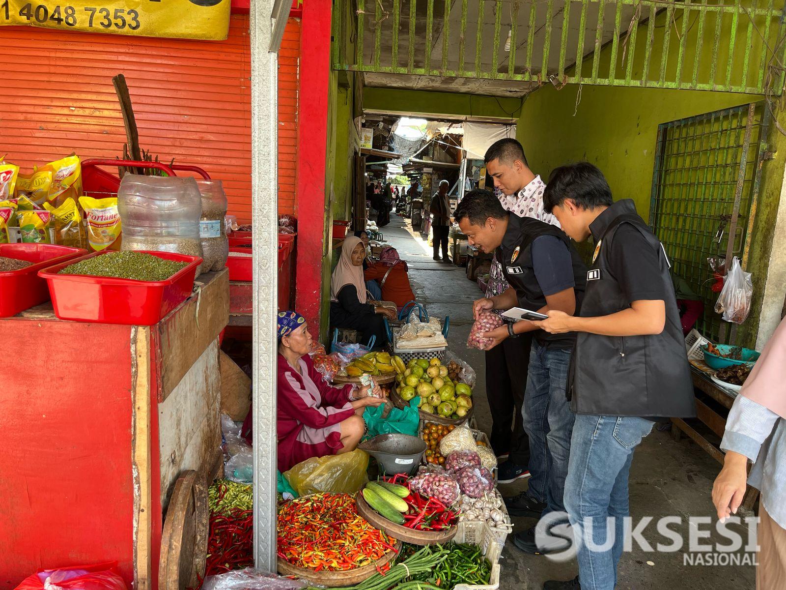 Polres Bajonegoro Sidak Pasar Tradisoinal, Antisipasi Harga Bahan Pokok Jelang Ramadhan