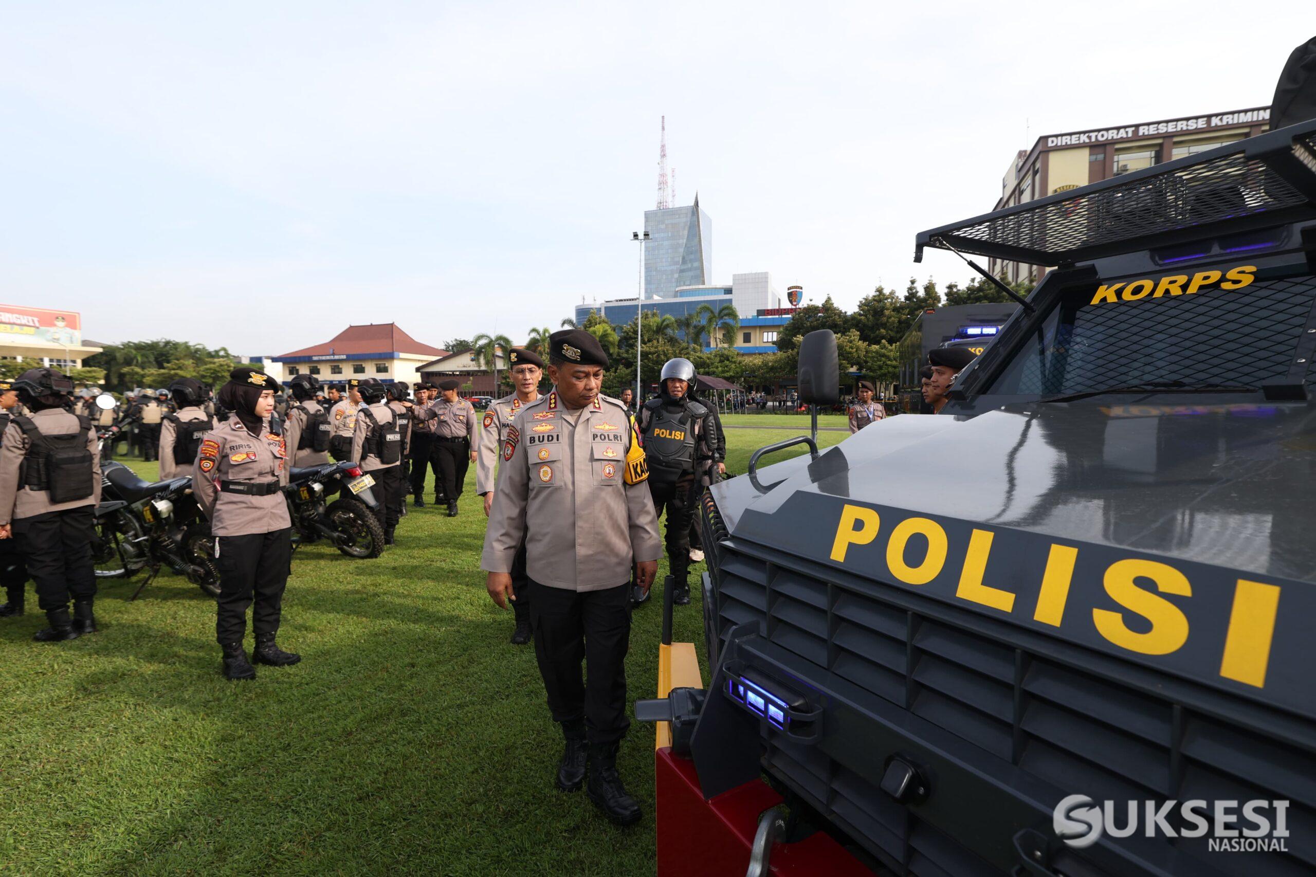Polda Jatim Siagakan 706 Personel Amankan Pelantikan Kepala Daerah