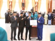 Bupati Tanbu Terima SK Pengesahan & Pengangkatan Kepala Daerah Periode 2025-2030