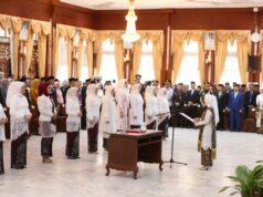 SAH ! Andi Irmayani Rudi Latif Resmi Jadi Ketua Dekranasda Kabupaten Tanbu Periode 2025-2030