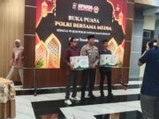 Kapolres Tanbu Buka Puasa Bersama Awak Media