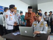 Dishub Kota Kediri Bersama Gus Qowim Pantau Pelaksanaan Ramp Check