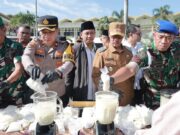 Polres Jember Musnahkan Puluhan Ribu Botol Miras & Okerbaya