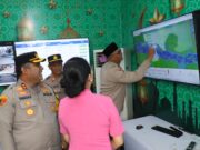 Kapolres Tanjung Perak Kunjungi Pos PAM Ops Ketupat Semeru – 2025