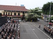 Polres Tanjung Perak Apel Gelar Pasukan Pengamanan Malam Takbir Idul Fitri – 2025