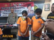 Pasangan Kumpul Kebo Nekat Curi Motor, Nginap di Polsek Sawahan