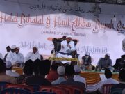 Haul Akbar Bujuk Esa, Habib Musthofa Ajak Para Jama’ah Jaga Sholat Lima Waktu