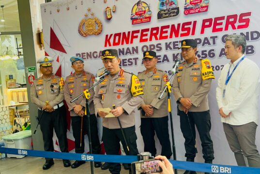 Kapolri Tinjau Rest Area KM 456 Tol Semarang – Solo