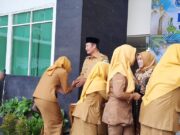 Halal Bihalal Warnai Hari Pertama Masuk Kerja di Lingkup Pemkab Lamongan