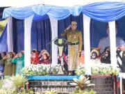 Bupati Tanbu Pimpin Upacara Perdana Peringatan Hari Jadi ke – 22