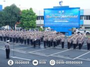 Korlantas Polri Gelar Apel & Halal Bihalal Idul Fitri 1446 H