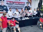 Komplotan Perampok Sopir Online Diringkus Jatanras Polrestabes Surabaya, Dua dihadiahi Timah Panas