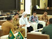 Bupati Tanbu Hadiri Rakoor Pembangunan Mako Yon TP