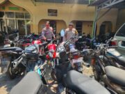 Polsek Kenjeran Bubarkan Balap Liar di Jalan Kedung Cowek, 29 Motor disita