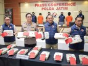 Ditresnarkoba Polda Jatim Buru Pemilik 22 Kg Sabu Jaringan Timur Tengah