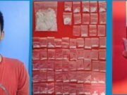 Polisi Tanjung Perak Bekuk Kurir Asal Sidoarjo, Sita 65 Poket SS Siap Edar