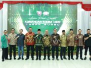 Bupati Andi Rudi Latif Hadiri Pisah Sambut Dandim 1022 Tanbu