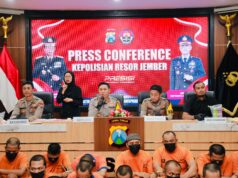 Polres Jember Bongkar 20 Kasus Narkoba, 27 Orang Tersangka ditangkap