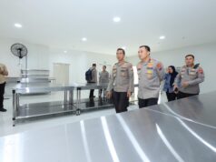 Wakapolda Jatim Tinjau Lokasi Pembangunan Gudang Ketahanan Pangan di Mojokerto