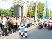 Bupati Lamongan Berangkatan Ratusan Laskar Gema Tawaf