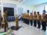 Pemkab Tanbu Kukuhkan Pengurus PWRI Periode 2025-2030