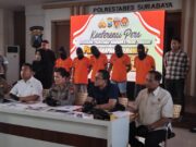 Polrestabes Surabaya Bekuk Komplotan Preman Berkedok LSM