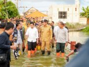 Plt Gubernur Jatim Sidak Banjir & Infrastruktur Lamongan