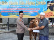 Polres Tanjung Perak Salurkan 51 Ekor Hewan Kurban Jelang Idul Adha 1446 H