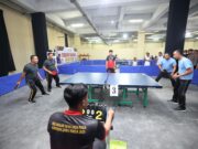 Polda Jatim Gelar Turnamen Tenis Meja Piala Kapolda Cup – 2025