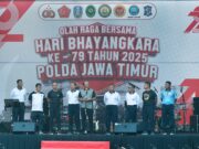 Polda Jatim Bersama TNI & Forkopimda Olahraga Bareng, Jelang Hari Bhayangkara – 79