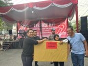 Polres Tanjung Perak Gelar CFD & Olahraga Bersama, Sambut Hari Bhayangkara ke-79