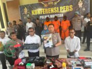 Polres Magetan Tangkap Komplotan Pembobol ATM, Dua DPO