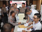 HUT Bhayangkara ke – 79, Polres Perak Gelar Baksos Donor Darah & Pemeriksaan Mata Gratis