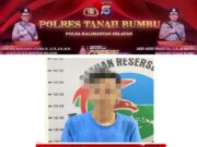 Satresnarkoba Polres Tanbu Ringkus Pengedar Sabu
