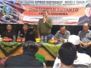 Anggota DPRD Provinsi Jatim Fraksi Gerindra Serap Aspirasi Masyarakat
