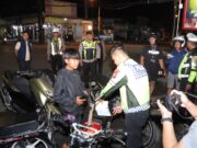 Polisi Lamongan Gelar Ops Brantas Knalpot Brong, Jelang Pengesahan Warga baru PSHT