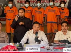 Polisi Sidoarjo Ringkus Komplotan Curanmor, dua Residivis