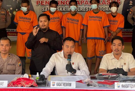 Polisi Sidoarjo Ringkus Komplotan Curanmor, dua Residivis