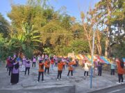 Jalin Silaturahmi, Warga RW 01 Tambran Gelar Senam Bersama