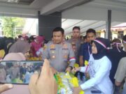 Gerakan Pangan Murah Polres Tanah Bumbu Sambut Hari Kemerdekaan Republik Indonesia ke-80