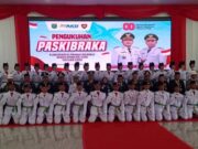 48 Anggota Paskibraka Tanah Bumbu Tahun 2025 Angkatan ke-22 Dikukuhkan