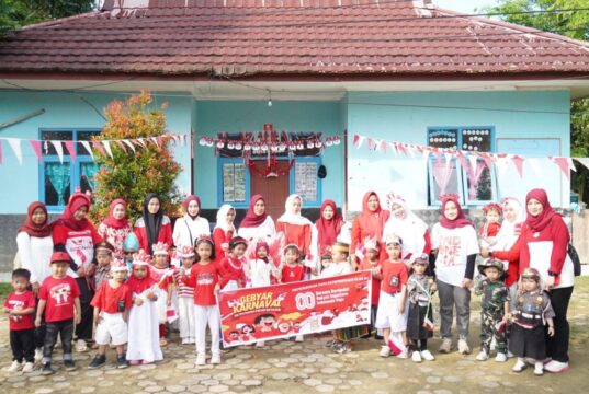 Rumah Pintar Batulicin Gelar Karnaval Anak Usia Dini Meriahkan HUT Ke-80 RI