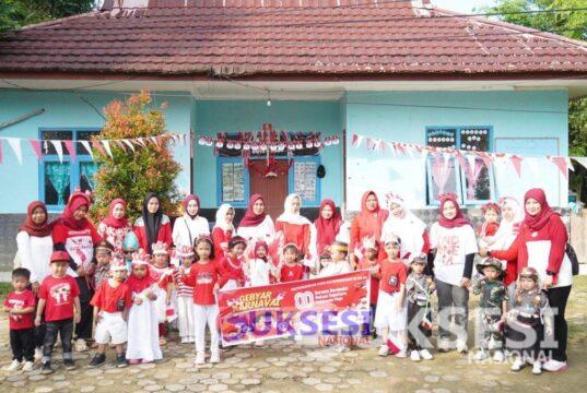 Rumah Pintar Batulicin Gelar Karnaval Anak Usia Dini Meriahkan HUT Ke-80 RI